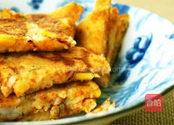 胡虾大煎饼的做法图解5