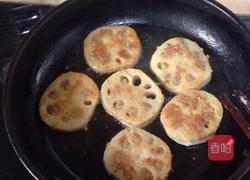 藕夹肉糜的做法图解3