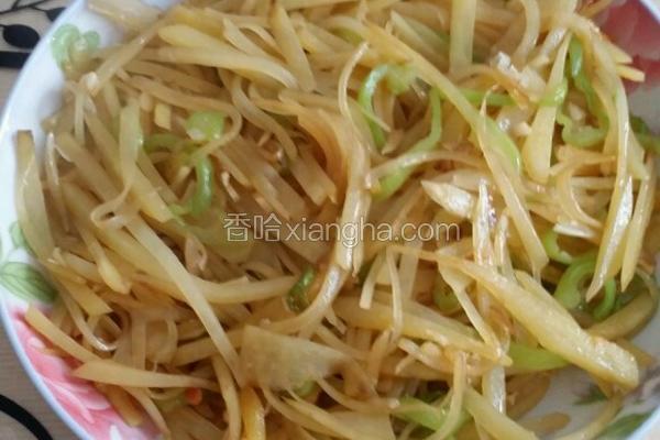 尖椒土豆丝