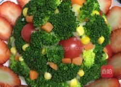 圣诞土豆泥色拉的做法图解6