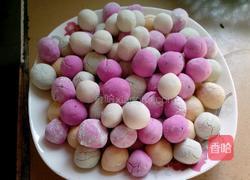 彩色汤圆的做法图解5
