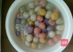 彩色汤圆的做法图解8