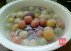 彩色汤圆的做法图解10