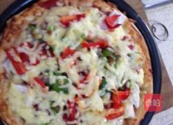 培根什锦披萨的做法图解4