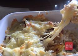 培根芝士焗饭的做法图解9