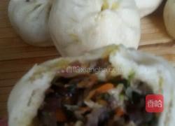 健康养生素包子的做法图解4