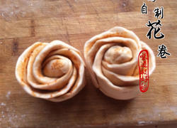 自制玫瑰花卷