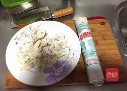 青菜香肠馄饨面的做法图解2