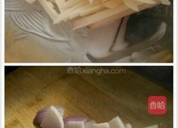 藕条炒葱头的做法图解2
