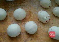 小兔子奶黄包的做法图解4