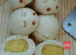 小兔子奶黄包的做法图解5