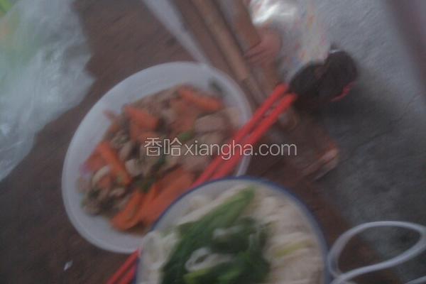 胡罗卜炒肉