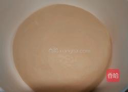 雪花豆沙面包的做法图解2