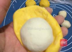 三色菊花馒头的做法图解6