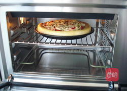 黑椒蔬菜披萨的做法图解11