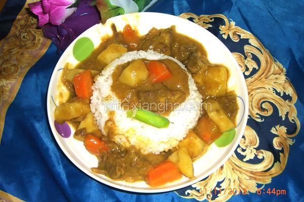 咖喱牛肉饭