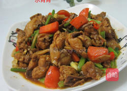 红萝卜炒鸡丁的做法图解10