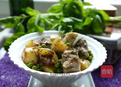 孜然豌豆羊肉煲的做法图解9