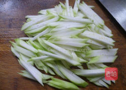 蚝油素三丝的做法图解3