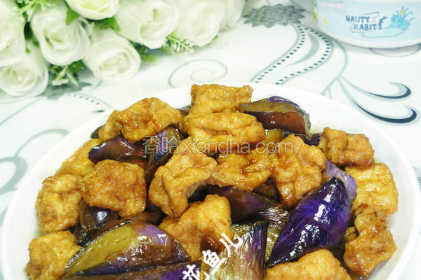 小油豆腐烧茄子