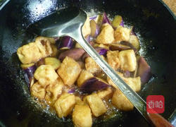 小油豆腐烧茄子的做法图解12