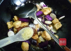 小油豆腐烧茄子的做法图解11