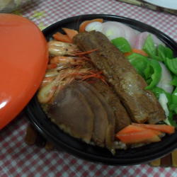 塔吉锅排骨煲仔饭的做法[图]
