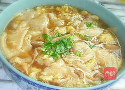 北风菌煎饼汤的做法图解8