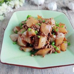 肉末白萝卜的做法[图]