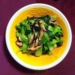 香菇油菜的做法[图]