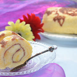 彩绘蛋糕卷的做法[图]