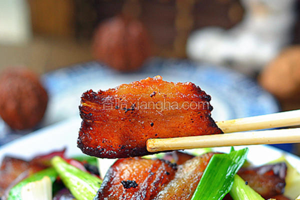 蒜苗炒腊肉