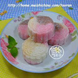 多彩冰皮月饼的做法[图]
