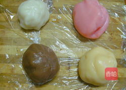 多彩冰皮月饼的做法图解14