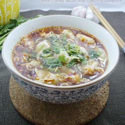 酸汤水饺的做法[图]