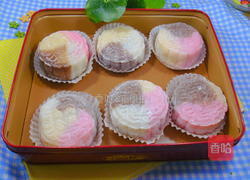 多彩冰皮月饼的做法图解22