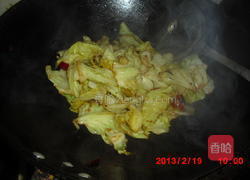 手撕包菜的做法图解5