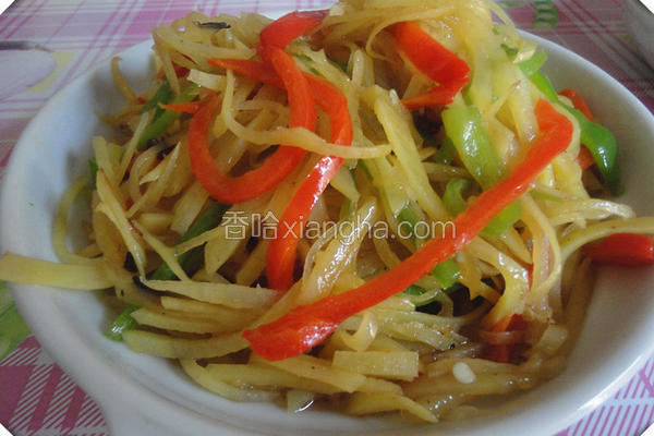 双椒土豆丝
