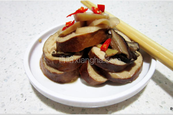 香菇素鸡豆腐干