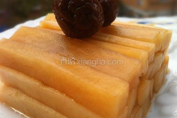 腌萝卜条