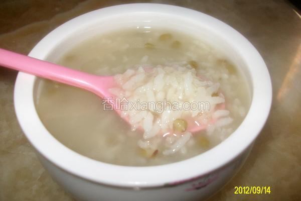 高压锅绿豆粥