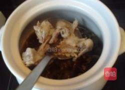 北风菌煲鸡骨的做法图解4