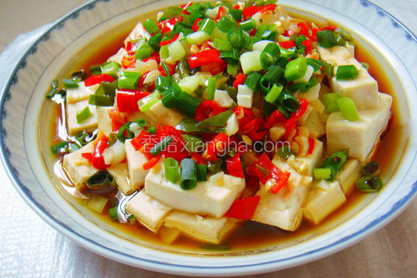 剁椒蒸豆腐