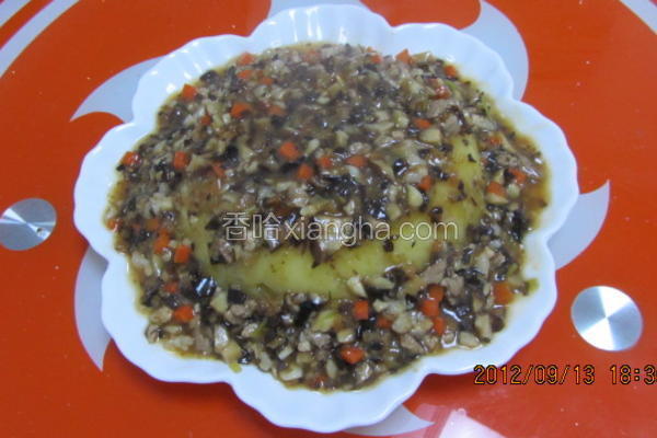 浇汁土豆泥
