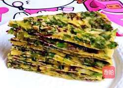 苋菜煎饼的做法图解6