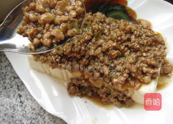 肉末皮蛋拌豆腐的做法图解9