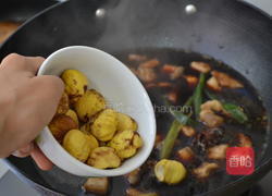 栗子红烧肉的做法图解7