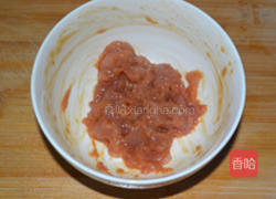 青菜肉丝粥的做法图解2