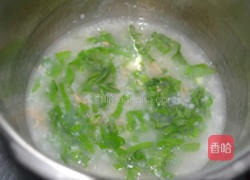 青菜肉丝粥的做法图解6