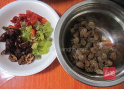 果干玉米面发糕的做法图解2